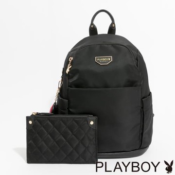 PLAYBOY - 後背包  Stance系列 - 黑色