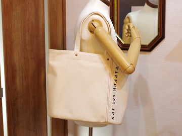 帆布水桶包 Bucket tote bag oval 原色