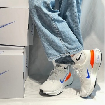 S.G Nike ZoomX Invincible RN FP HJ6655-900 女 藍白橘 運動 休閒 跑鞋 緩震