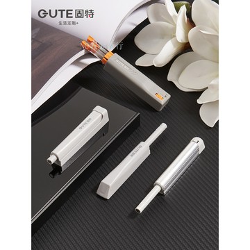 購滿99出貨⚡五金嚴選⚡固特衣櫥櫃門免拉手反彈器 抽屜按壓隱形門強磁吸附 可拆卸式按彈器