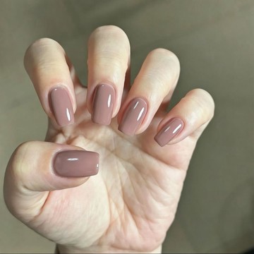 💗Yuki Nail💗純手工穿戴甲新款溫柔風冰透菸灰紫顯白高階感可拆卸美甲SY1005
