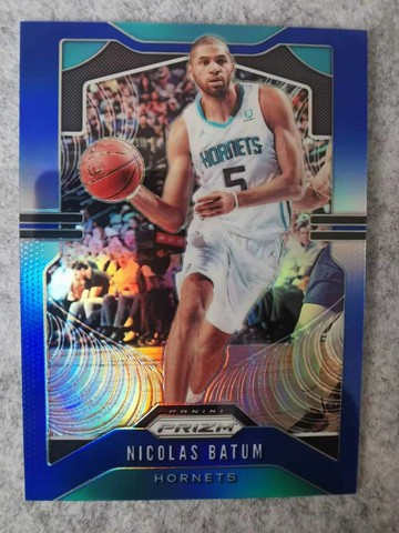 2019-20 Panini Prizm #57 巴圖姆（Nicolas Batum）199編 藍折