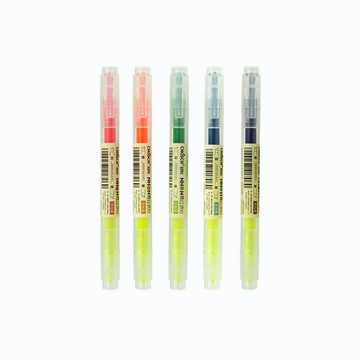 【超時CHOSCH】CS-H706 6色組 霓紅派對 粉/橘/綠/藍/紫+黃 雙色 螢光筆