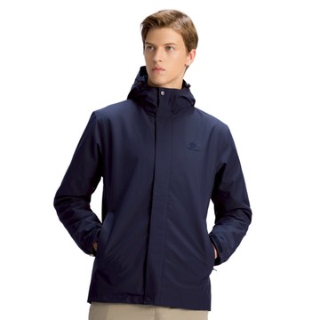 TECTOP探拓戶外【208117男款U型枕兩件式外套】藏青色