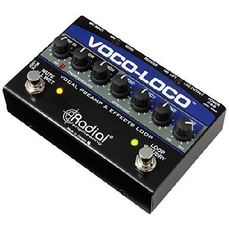 Radial Voco Locoマイクエフェクトループ＆ギターエフェクター用スイッチャー