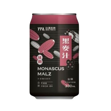 【台酒旗艦店】台酒紅麴黑麥汁(全素)(三星認證無添加驗證標章)(新配方)