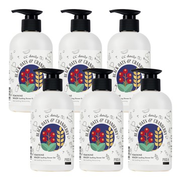 【台塑生醫】CC daily私密肌舒緩潔淨露(黑燕麥&蔓越莓)330g*6入