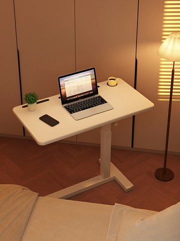 可移動升降床邊桌臥室家用沙發邊幾折疊桌懶人床上電腦書桌小桌子/升降桌/邊桌/可移動桌/書桌/辦公桌/學習桌/電腦桌/筆記本桌/桌子