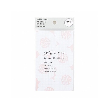 【KING JIM】HITOTOKI信紙便箋/便利貼  L 花