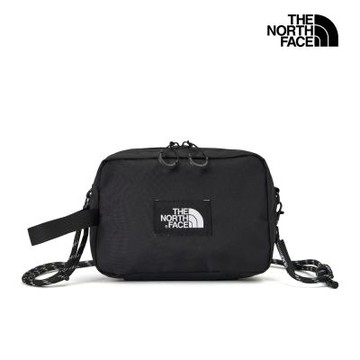 【The North Face 官方旗艦】 北面男女款黑色休閒腰包｜8DJRKX7 斜背包