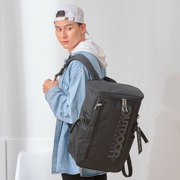 【OUTDOOR】風格前線-後背包-黑色 OD233310BK聖誕交換禮物