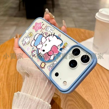 kitty貓磁吸透明手機殼iPhone 17 16 15 14 13 12 11 Pro Max XR 8p i7保護殼