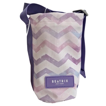 beatrix NEW YORK LITE系列 防潑水水壺袋 波浪紫  22 x 9cm  1個