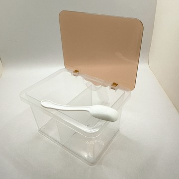 《翔翼百貨》防潮佐料調味密封盒 調味盒防潮調味盒 密封防潮調味盒 密封調味盒 調味料保存盒 調味料盒 防潮調味料盒