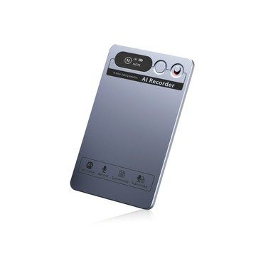 卡片式錄音筆chatgpt大模型智能AI語音轉寫會議總結AI錄音筆【北歐家居生活】