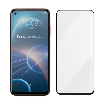 阿柴好物 HTC Desire 22 Pro 滿版全膠玻璃貼