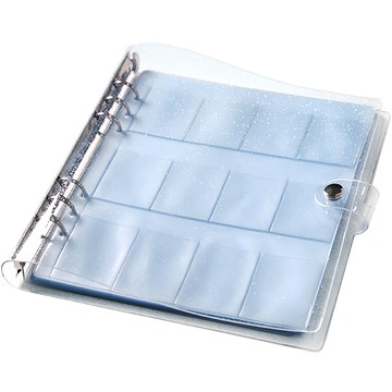 2Youngdesign 6孔亮片卡冊  透明  10張