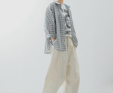 【男朋友風】美式復古/肌理感棉質襯衫