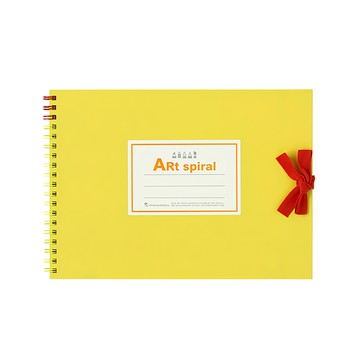 Maruman F1 素描本 24頁 適用於水彩畫 雙色雙線裝訂 黃色  162 x 225mm  1本