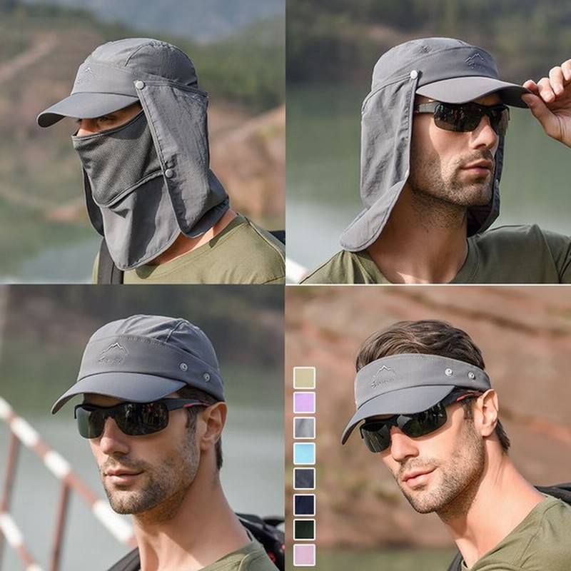 男女兼用 帽子 メンズ レディース ハット 紫外線対策用 ワークキャップ アウトドア 日よけ Uvカット 取り外し可能 釣り 登山 農作業 ウォーキング 通販 Lineポイント最大get Lineショッピング