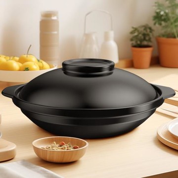 康舒砂鍋淺鍋家用燃氣灶耐高溫干燒不裂煤氣灶陶瓷煲燉鍋沙鍋