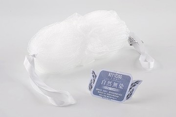 澡巾 KEYTOSS 詰朵斯/自然．無染-彈力去角質拉背條 1條 11*23CM+(18*2)CM
