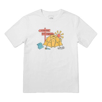 THE NORTH FACE Foundation Camp Graphic T-Shirt 'White'