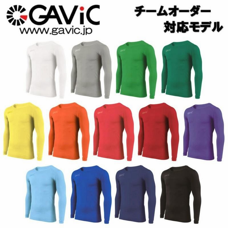 ガビック GAVIC ジュニア サッカー フットサル 長袖 インナーシャツ JR