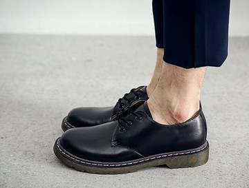 【JP.美日韓】　圓頭馬丁 皮鞋  牛津底