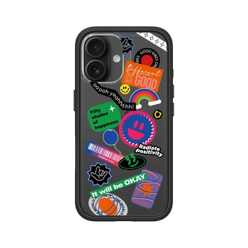iPhone 16 Mod NX 黑 - Positive Vibes / 正好能量 - 就是不一樣