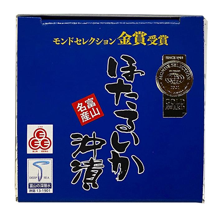 川村水産　富山名産　ほたるいか沖漬　樽仕込み　210g