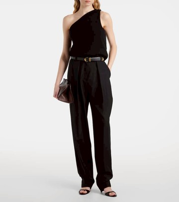 Róhe One-shoulder wool and cashmere-blend top