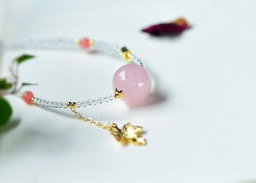 天然粉晶 天河石 海藍寶 薰衣草紫水晶 白尖晶刻面項鏈 鎖骨鏈女