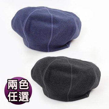 【岱妮蠶絲】蠶絲保暖內刷毛貝雷帽-UYA0HQ01(兩色任選)