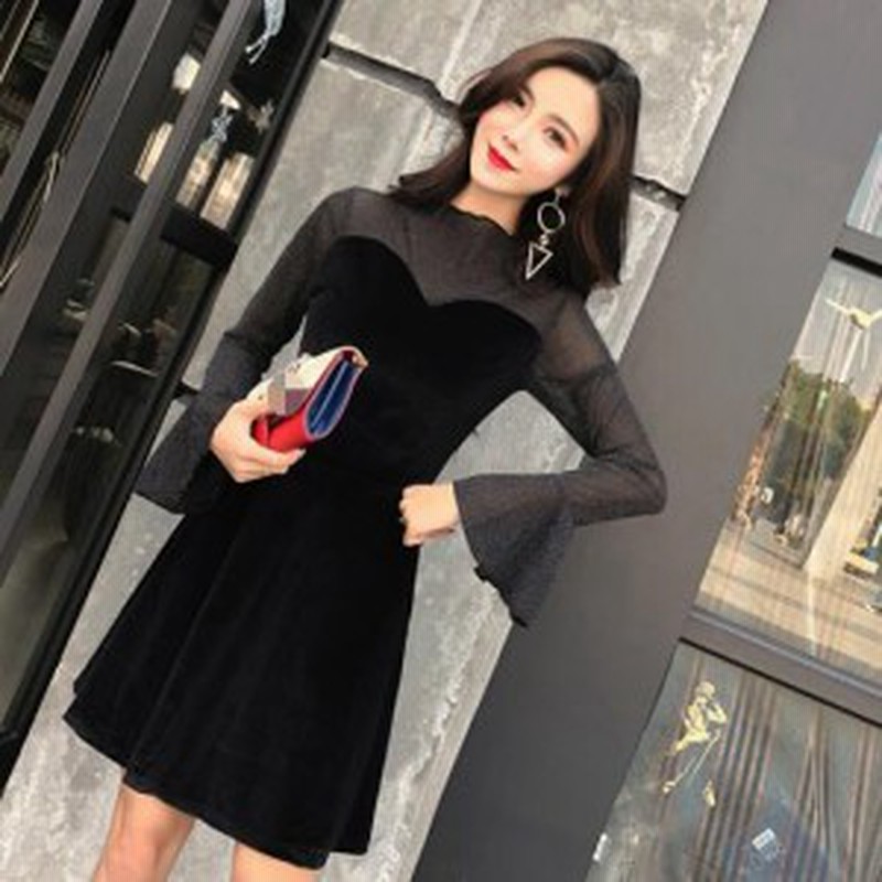 レディース セクシーシースルー 長袖タイトワンピース 大人 上品 結婚式 二次会 ドレス ショート ミニ丈 ワンピース キャバ タイトワンピ 通販 Lineポイント最大1 0 Get Lineショッピング
