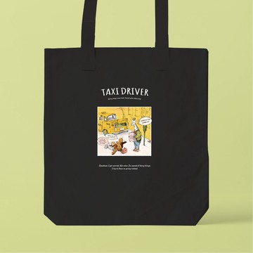 TAXI DRIVER - 春日將至 / 可收納 A3 尺寸的托特包