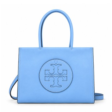 TORY BURCH ELLA BIO磁吸手提/斜背兩用托特包-水藍