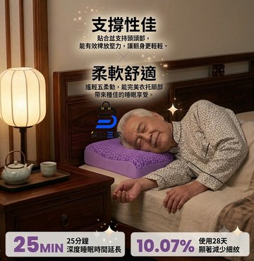 蜂巢深沉睡眠枕 釋壓助眠 護頸支撐 深度睡眠 零壓感體驗 舒適透氣 經久耐用 告別失眠 享受好眠 蝦皮熱銷推薦 睡不著