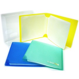 外銷商品 亮彩CD夾3本24入(DH-324-14) 專營辦公室文具用品 文具批發 文件資料夾 文書收納夾 DATABANK