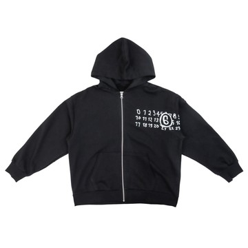 MM6 Kids MM6 logo 連帽外套