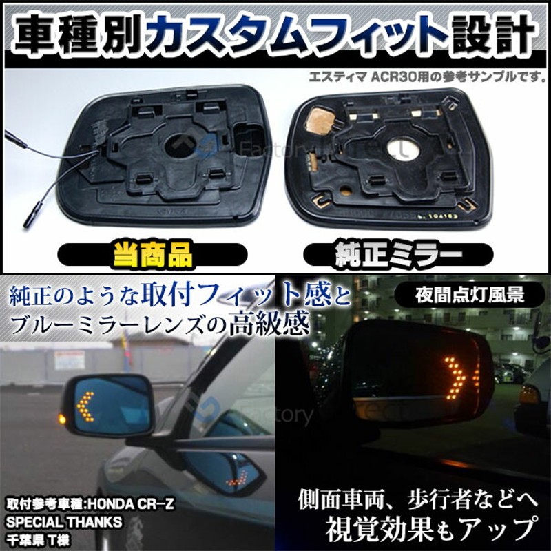 ダイハツ サイドミラー ブルーワイドミラー - 車外アクセサリー