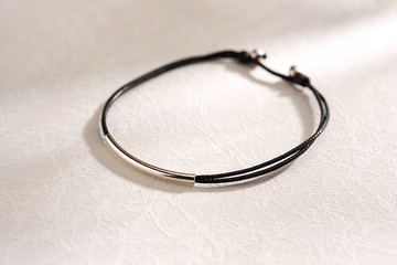 \| Charlene 瑩絲手繩 |/ - 純銀。純銀鍍金。手環。手繩