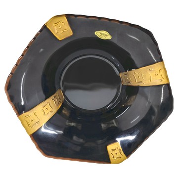 6角缽 日本製  金天目  1個