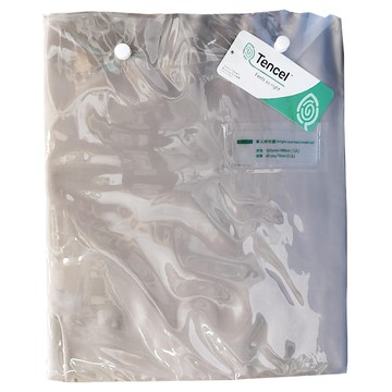 艾拉寢飾 60支素色100%天絲薄床包枕套組  薄床包 + 枕套  單人  松霧咖