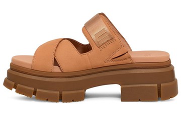 WMNS ASHTON SLIDE TOASTED BROWN