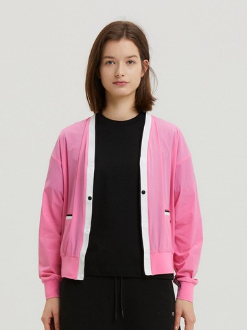 Neo Step Stretch Cardigan [Pink]