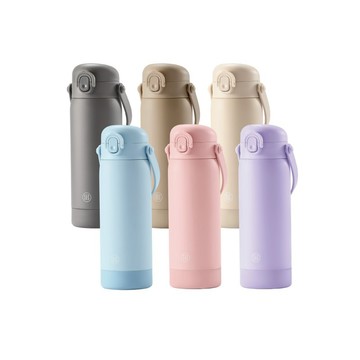 Simba TEENYLITE手提吸管不鏽鋼保溫瓶450ml(多款選擇)【安琪兒婦嬰百貨】