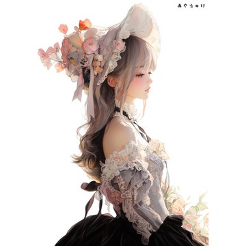 【3 月新品 1】07-117-0095 人物貼紙 透明感穿搭