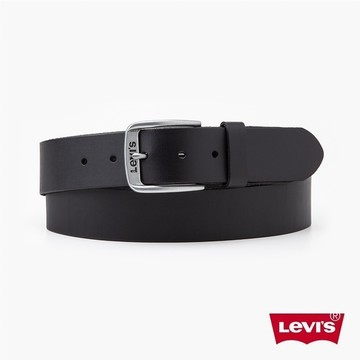 Levis 真皮皮帶 / 精工Logo鐫刻釦頭 黑 男款 D6271-0001 人氣新品