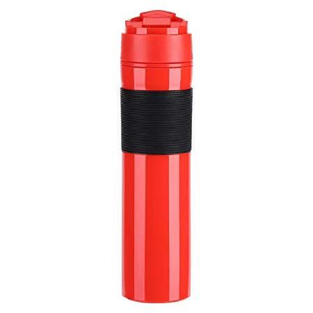 Drinking Water Cup, Camping Mug 350ml Travel Mug Tumbler Cup for Travelling(red)［並行輸入品］